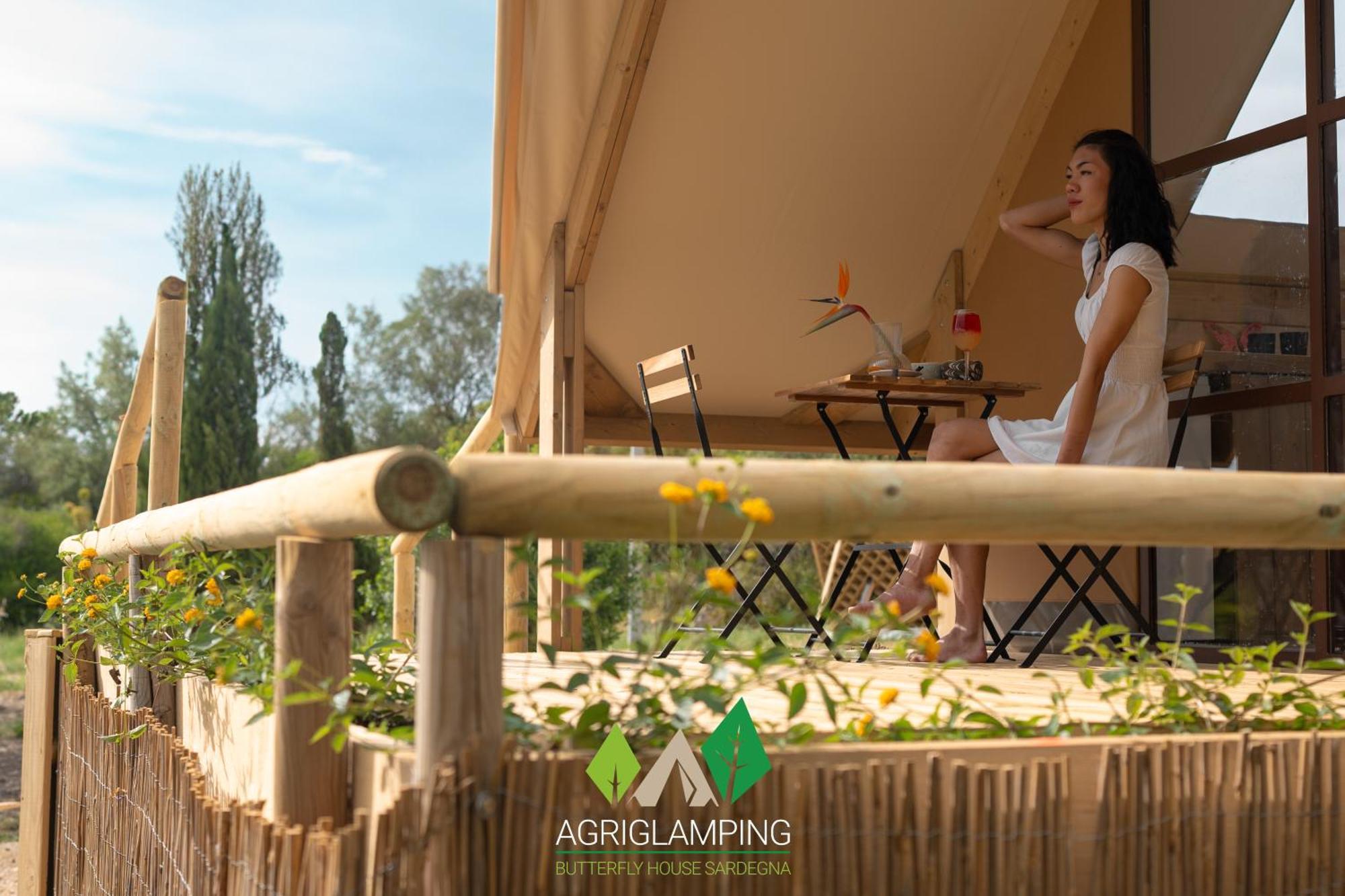 Agriglamping Butterfly House Sardegna Hotel Olmedo Exterior foto